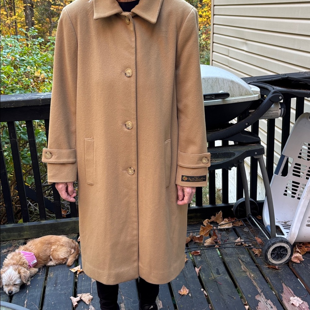 Dale Dressin Classic Tan Wool lambswool. Stunning